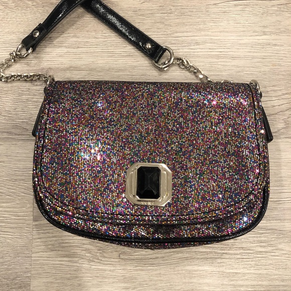Nine West Handbags - 💥 3/$25 Nine West Glitter Crossbody Purse